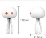 Kids Night Light │Rechargeable LED Night Light for Baby │ Dimmable Baby Touch Control Lights with Charging 1800mAh │ Lovely Jellyfish Shape (Blue + IR Remote Contol) - Image 6